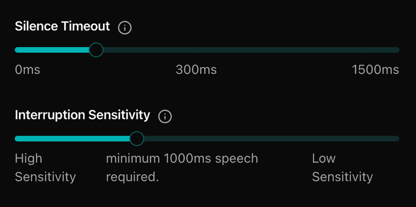 2.2. Interruption Sensitivity