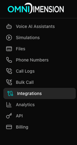 Main dashboard integration