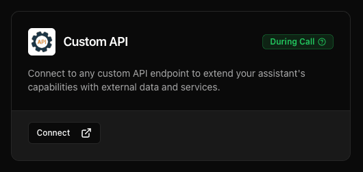 Configuration on dashboard