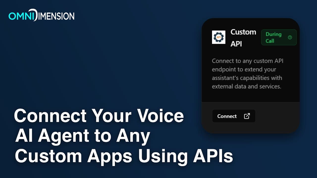 Video Tutorial: Connect Custom APIs